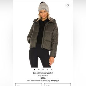 Revolve Alp n Rock puffer jacket in perfect condition